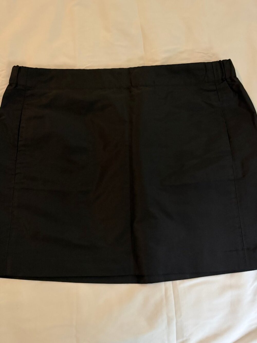 Black Silk JCrew Mini Skirt Size 12